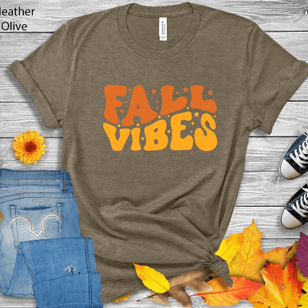Fall Vibes Shirt Comfort Colors Autumn T Shirt Women Cozy Fall Graphic Tee mustard l sweatshirt