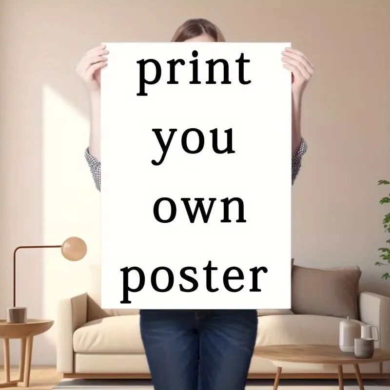 Custom Canvas Print Personalized Photo To Canvas Wall Art For Home & Gifts 40x80cm