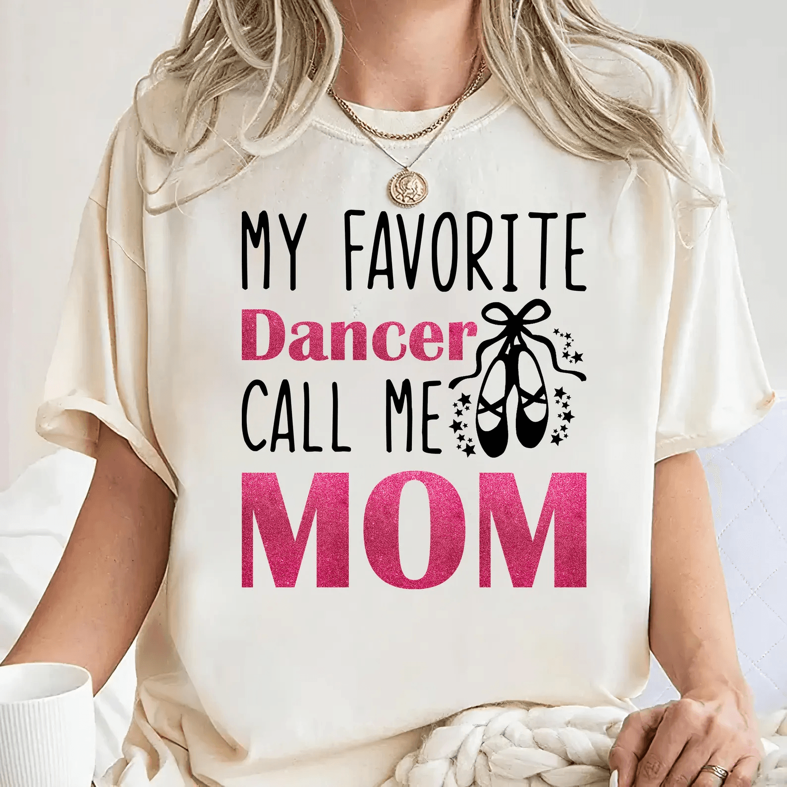 My Favorite Dancer Calls Me Mom Shirt Ballet Mom Gift Dance Mom Tee lavender Pink 2xl sweatshirt