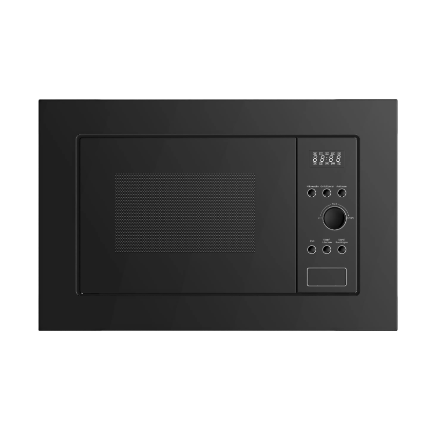 Midea MBWAG820AS7-BK Mikrowelle mit Grill Drehteller Schwarz 800 Watt, 20l Image