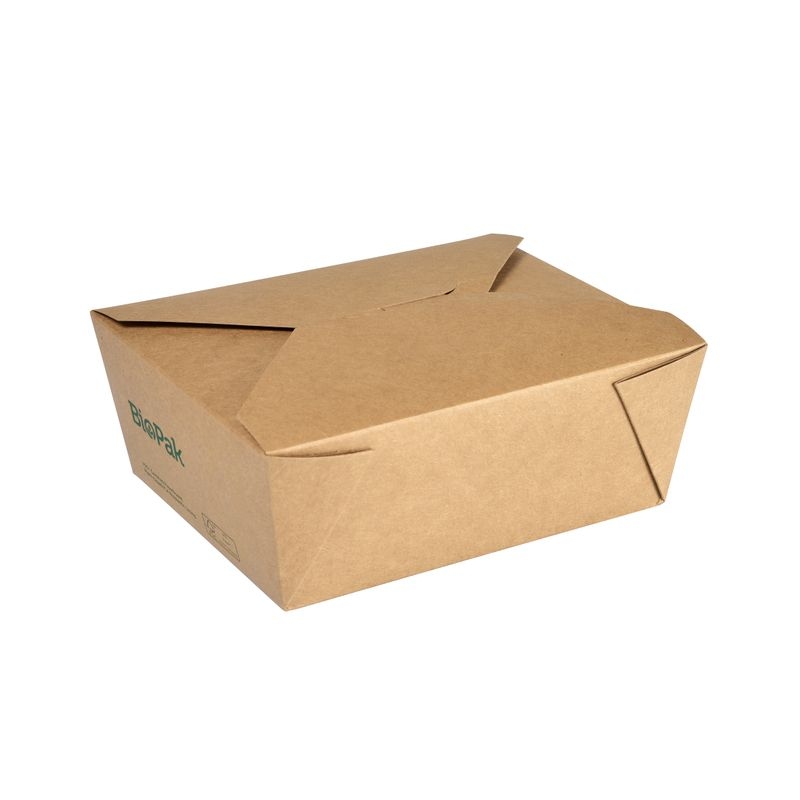 200x DUNI Bio Box Medium 1000 ml Braun ungeteilt Image
