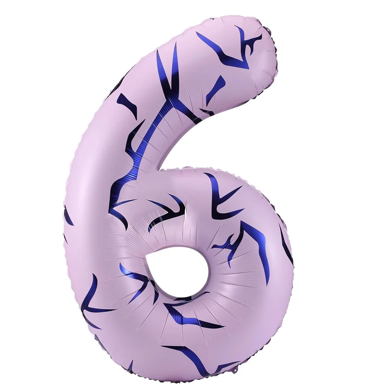 1 Set 40 Zoll Nummer 0-9 Hellviolette Ballons Geburtstagsparty Themenparty Dekoration Ballons Babyparty Globos Image