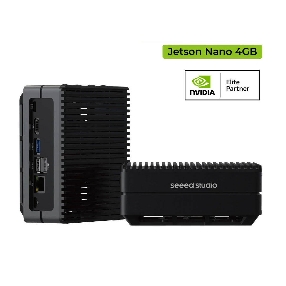 Edge AI Computer Box Mini-PC mit NVIDIA Jetson Nano 4GB 0.5TOPS Entwickler-Kit, ARM, CUDA-Kerne, reComputer J1010 Seeed Studio Image