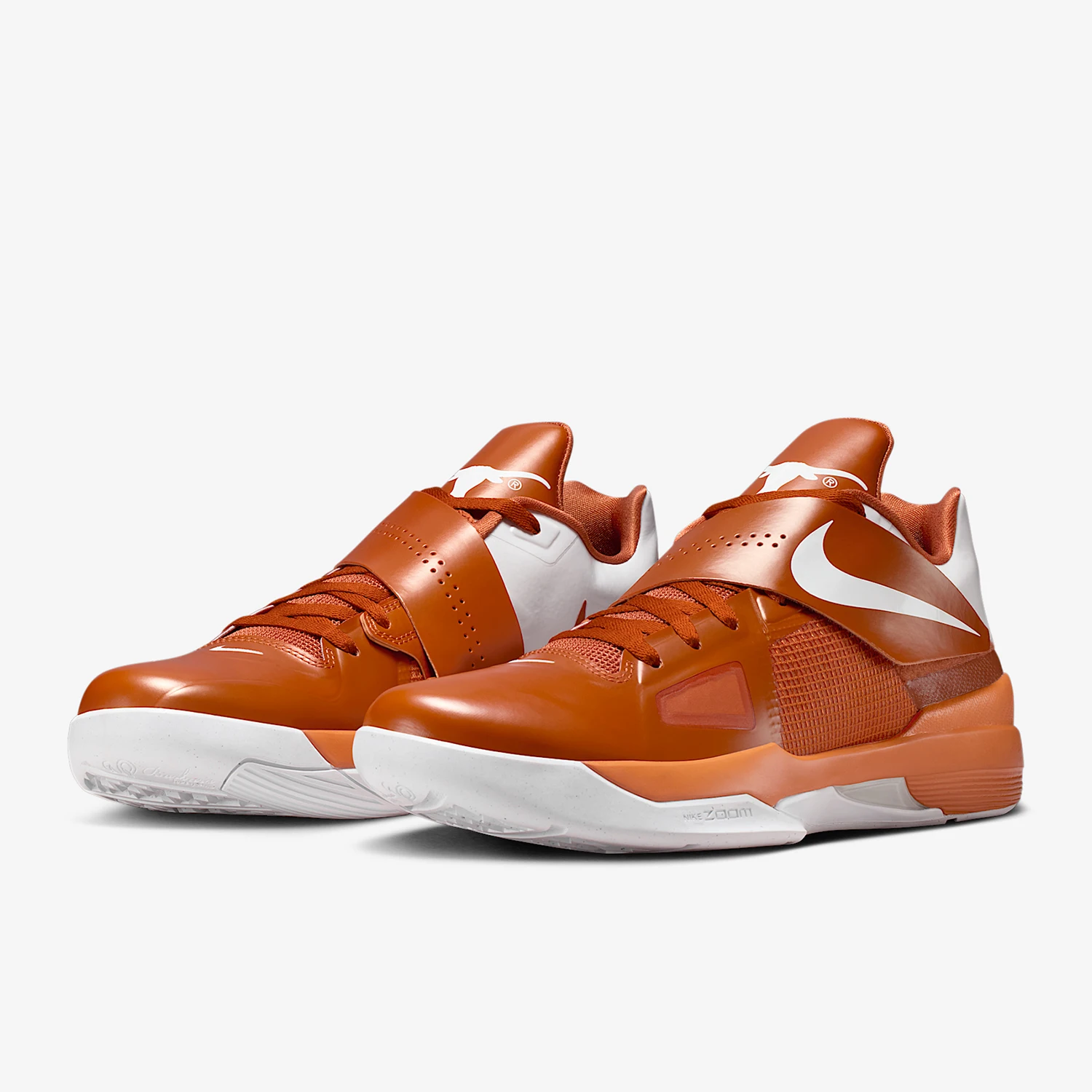 Nike Original Zoom KD 4 Herren-Sportschuhe mit Klettverschluss und Stoßdämpfung, niedrig geschnitten, IB3555-800 Image