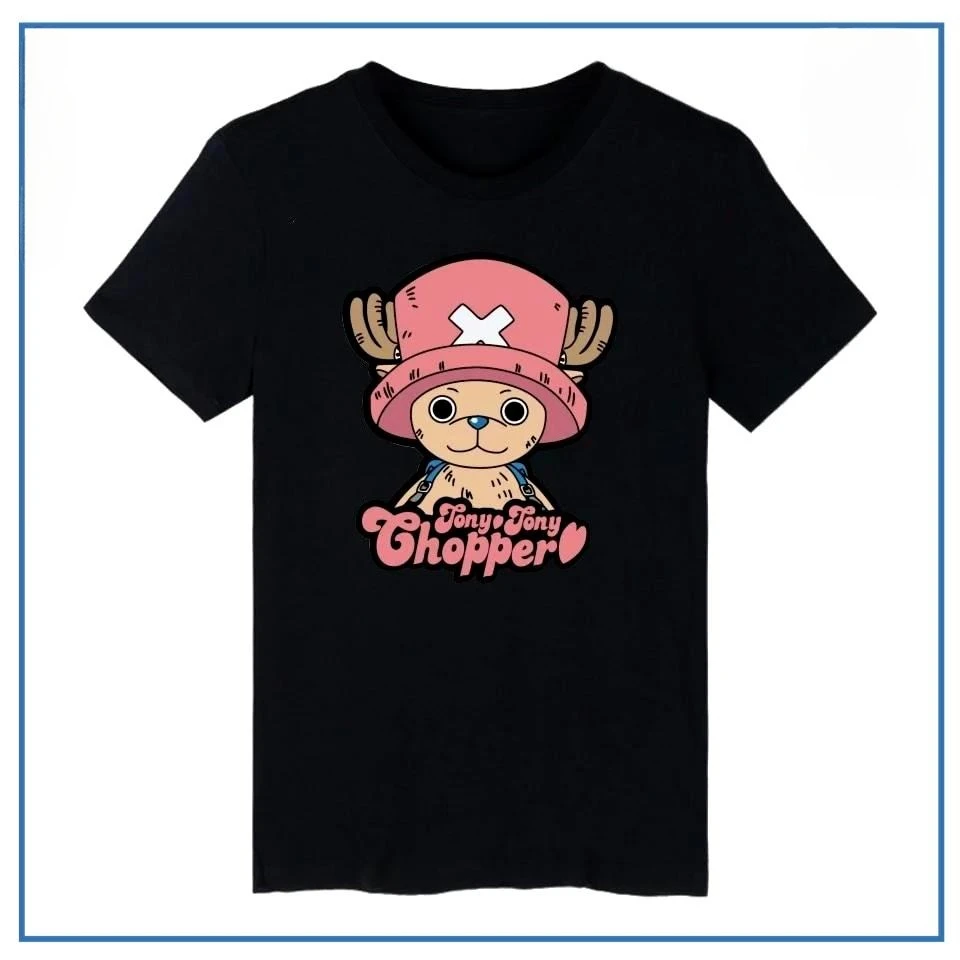 One Piece T-Shirt – Tony Tony Chopper Hochwertige Streetwear, geeignet für Männer und Frauen, 2026 Neuer Sommer Image
