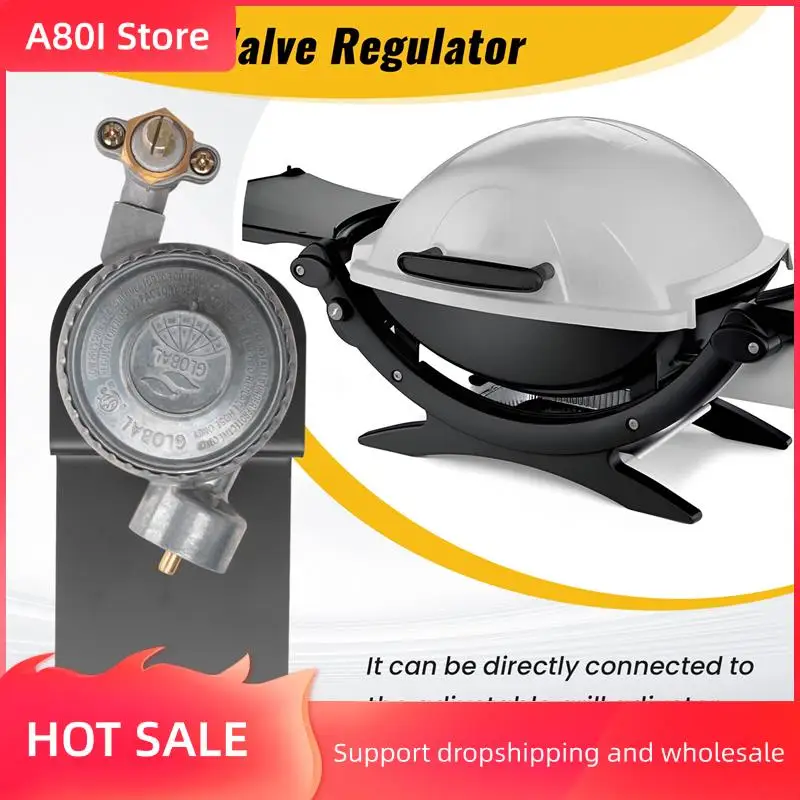 A80I für 80477 Ventilregler für Gasgrills der Weber Q100 Q120-Serie, gilt für Weber 516002, 516501, 386001, 386002 Image