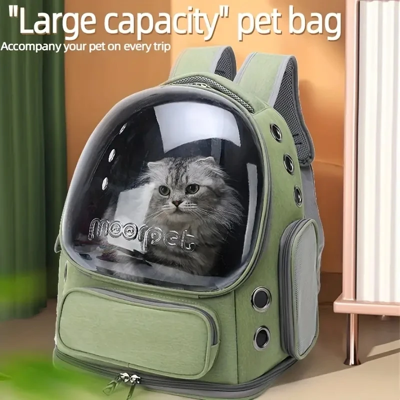 Tragbarer Haustier träger rucksack-atmungsaktiver, bequemer und stilvoller Sprudel beutel für Katzen und Hunde Image
