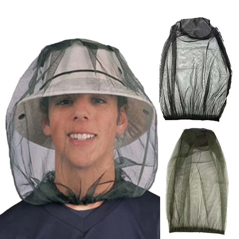 Mückenschutzkappe mit Netz, Insekten- und Bienenschutz mit atmungsaktivem Netzgewebe - Perfekt für Camping, Wandern, Angeln und Outdoor-Aktivitäten Image