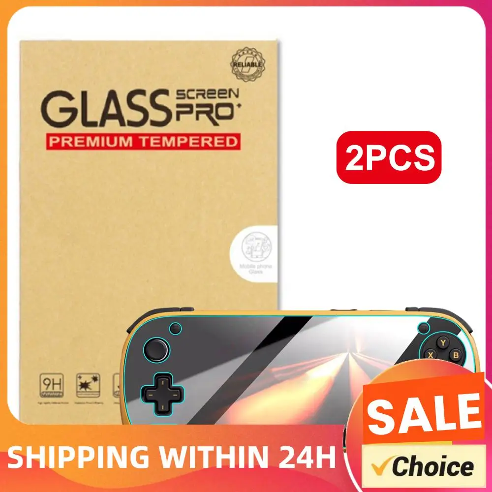 2er-Pack Displayschutzfolie für Ayaneo KONKR Pocket FIT Handheld-Spielkonsole, HD-klare Displayschutzfolie, kratzfest, case-freundlich Image