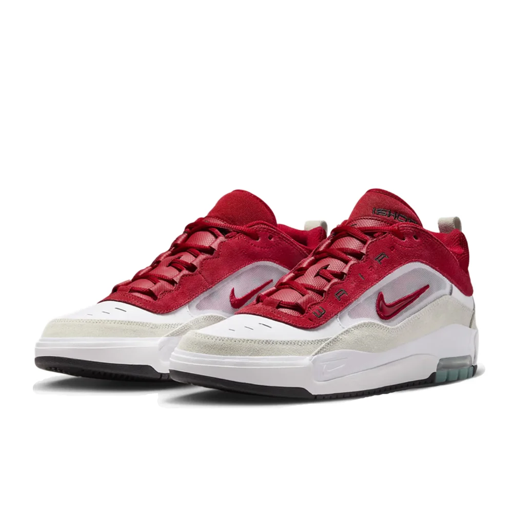 Nike SB Ishod 2 Low-Top-Skateschuhe für Herren, Rot/Weiß, FB2393-100