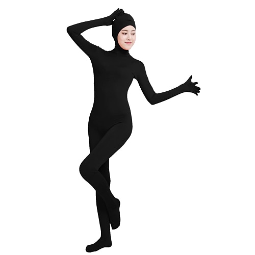 Zentai-Anzüge Catsuit Ganzkörperanzug Karnevalskostüm Ganzkörperanzug Königstag Alle Einfarbig Lycra Kostüm für Party Bühne Kinder Erwachsene Image