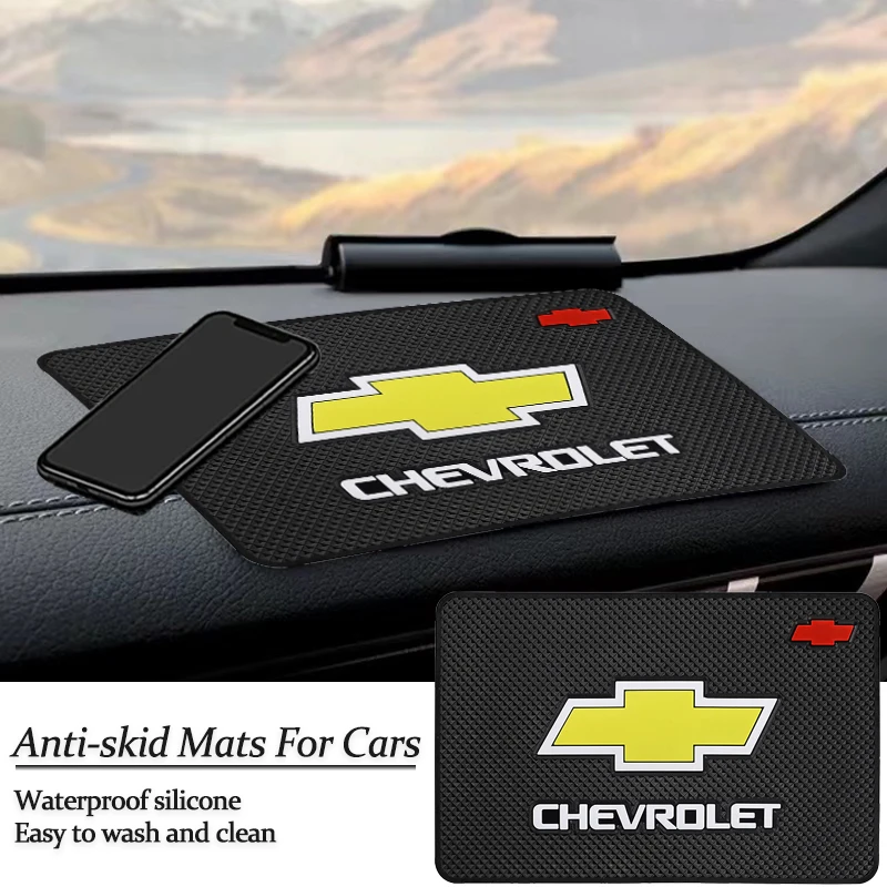 Auto-Anti-Rutsch-Matte, Armaturenbrett, Silikon, klebrige Aufbewahrungsmatte, Innenraum für Chevrolet Aveo Matiz Onix Camaro Captiva Corsa Epica Corsa Image