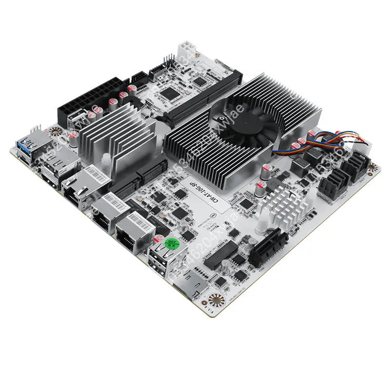 Mini-ITX-NAS-Mainboard mit 8 Einschüben für Intel N100 N150 N305 N355 CPU, 10GbE SATA3.0 für Heimserver Image