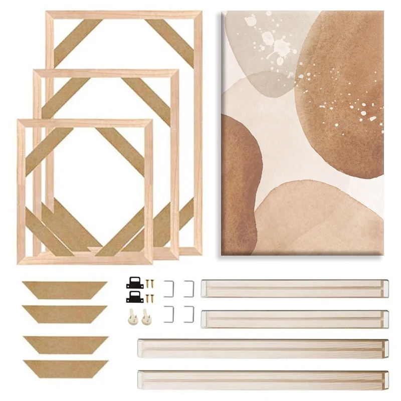 40x60 50x70 40x50cm Leinwandrahmen Holzrahmen Holz-Fotorahmen Ölgemälde-Leinwand Diamantmalerei-Rahmen Leinwand-Holz-Wandrahmen