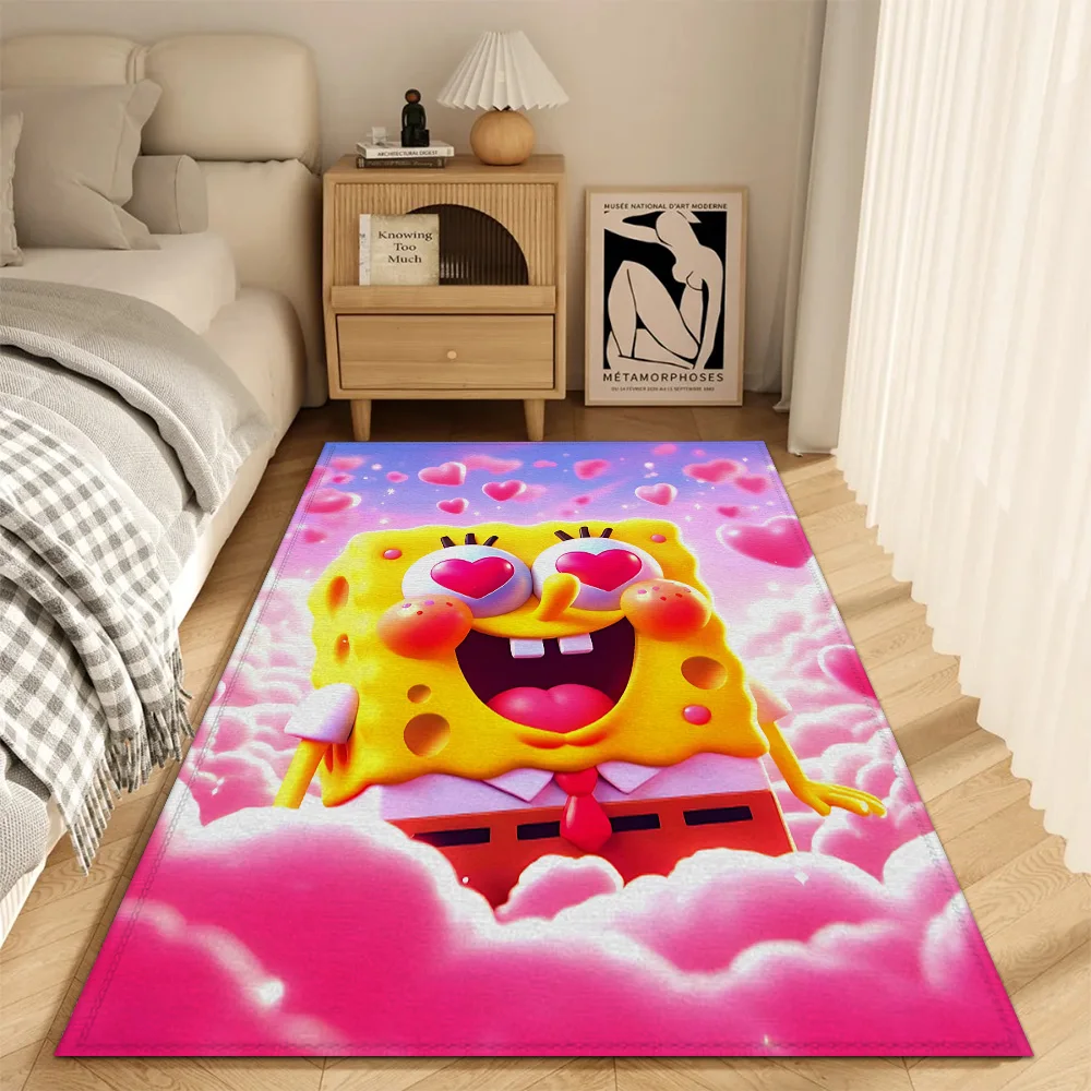 Decoration Rug Mat Bedroom Carpet Room Carpet S-spongebob Doormat Entrance Door Mats Rugs Carpets Choice Home Foot Bath Kitchen