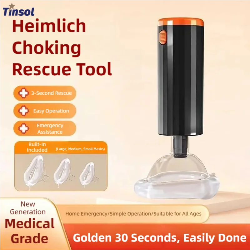TINSOL Heimlich-Anti-Erstickungsgerät, Anti-Asphyxie-Gerät zur Entfernung von Fremdkörpern, Sicherheits-Erste-Hilfe-Gerät. Image