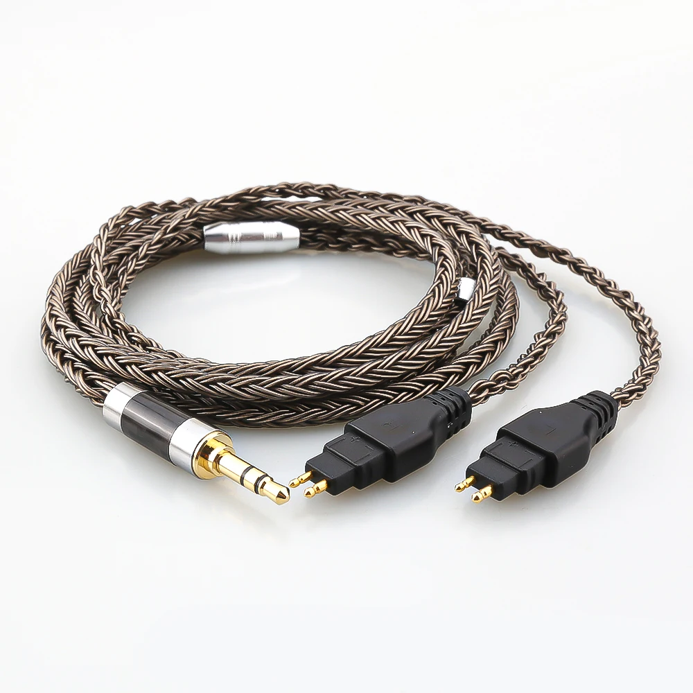 16-adriges 7N OCC Kopfhörerkabel für HD580 HD600 HD650 HD25 HD660S HD565 HD545 Upgrade, symmetrisches 2,5-mm-4,4-XLR-Kopfhörerkabel Image