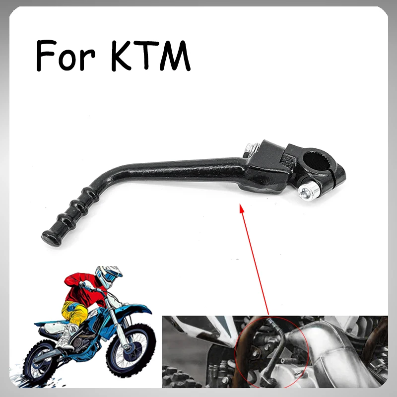 Leva di Avviamento Motore Motocross per KTM 50 65 50CC 65CC 02-08 Jr Mini SR SX - Accessori Avviamento a Pedale 2 Tempi