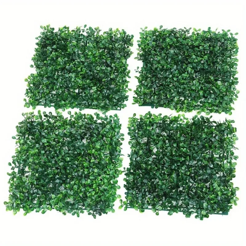 1PC 25*25cm Simulation Milan Gras Pflanze Wand Grün Gras Hintergrund Wand Dekoration Kunststoff Gefälschte Rasen grenzüberschreitende Image
