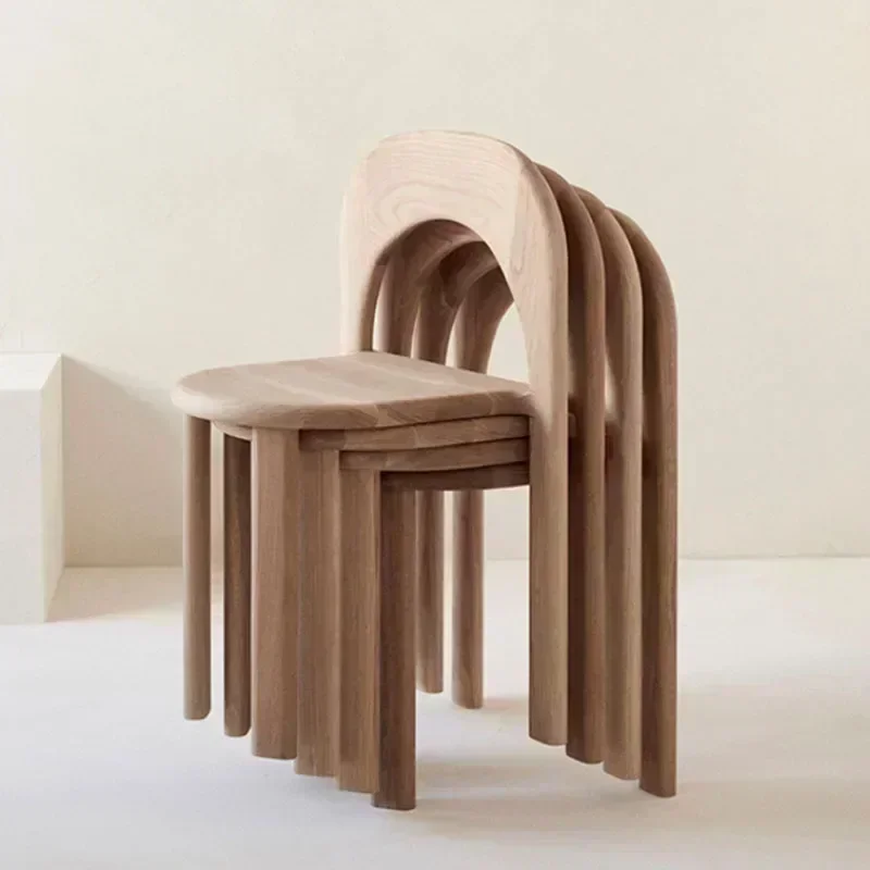 Sedie da pranzo in legno cinese, sedie da pranzo moderne nordiche per interni, sgabelli impilabili con schienale, sedie da pranzo, mobili per la casa