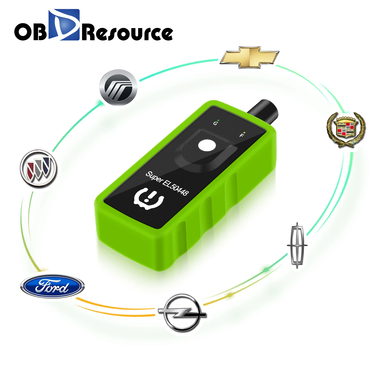Auto TPMS Relearn Tool 2 IN 1 Super EL50448 Auto Reifendruckkontrollsystem Sensor Reset Tool für Ford Opel GMC Buick Chevy Image
