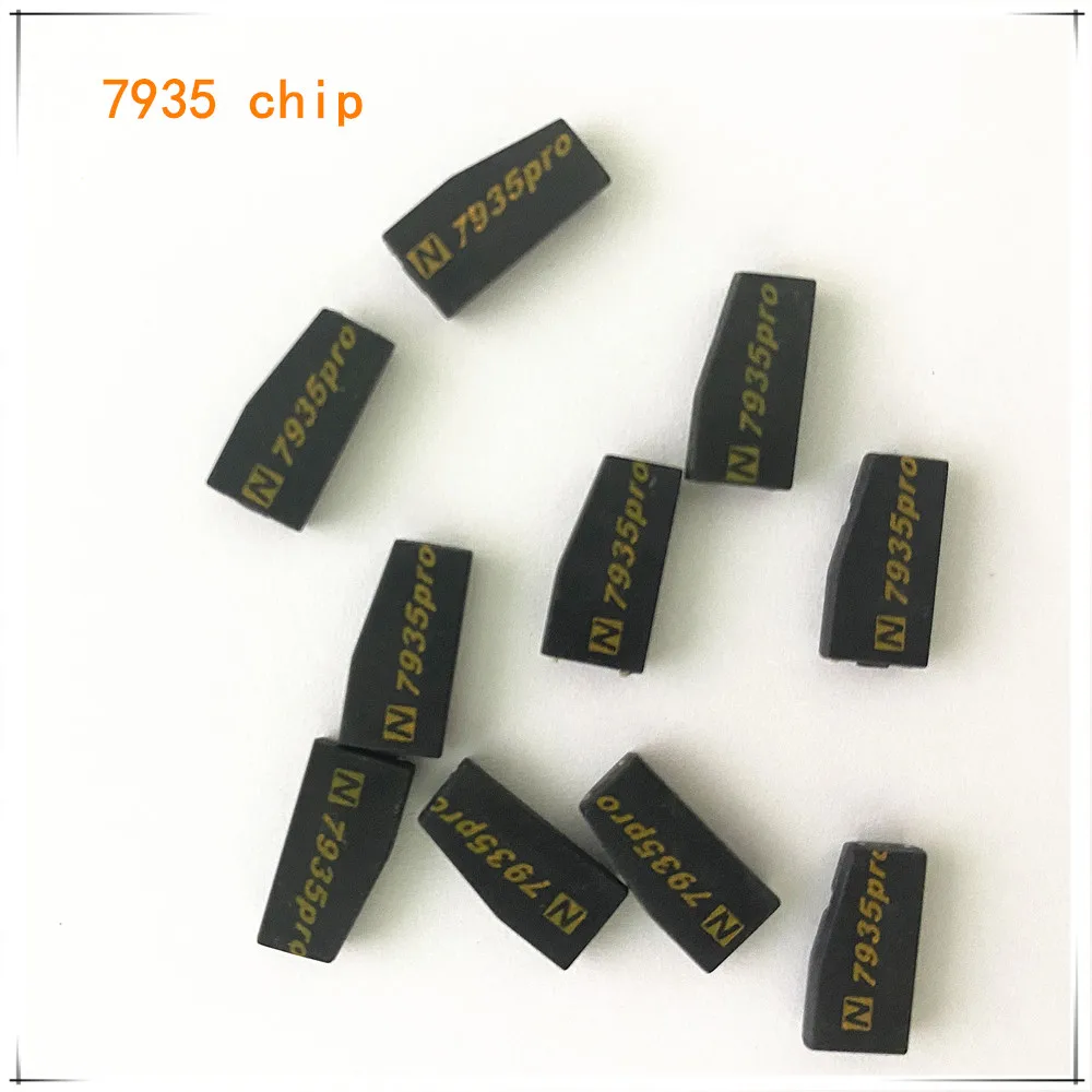 10/20 Stück mit Wort Aftermarket Carbon ID44 PCF7935AA Chip PCF 7935proTransponder Chip PCF7935AS Aktualisierte Version Leere Chips Image