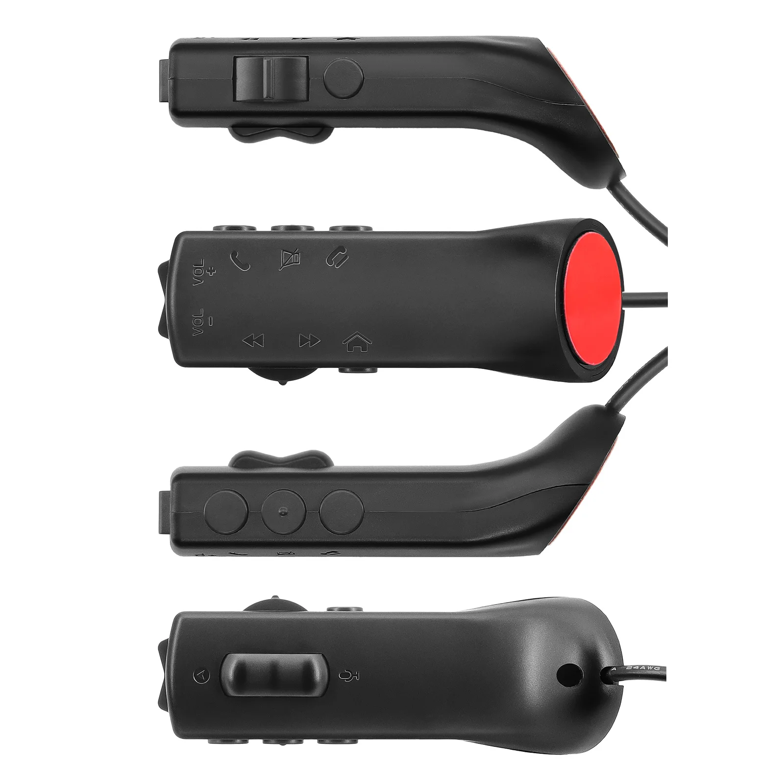 10-Tasten Auto Control Remoto Multifunktionale Auto Lenkrad Tasten Fernbedienung Auto Audio GPS Navigation DVD Android