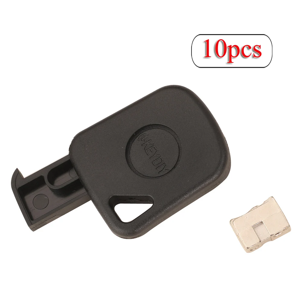 Jingyuqin 10 Stück NEUE Original Universal KEYDIY Transponder Auto Schlüsselanhänger Shell # 02Version Hülle für KD VVDI Schlüsselkopf Image