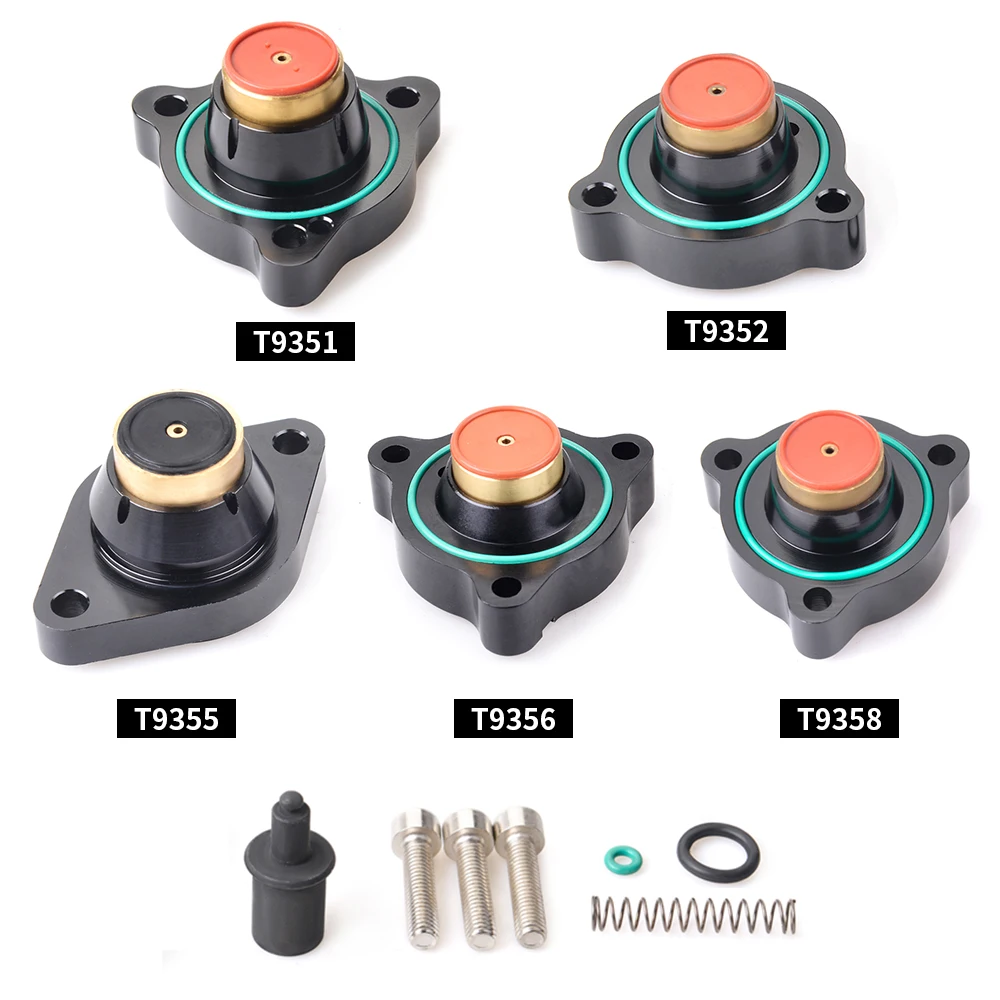 Universal BOV-T9352/T9351/T9355/T9356/T9358 Auto Aluminium Teil DV + Umschaltventil Anzug für BMW für Ford für VW für Audi Image
