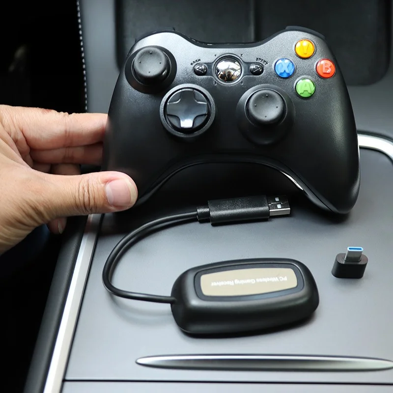 Für Tesla Modell 3Y S X Spiel Griff Drahtlose Bildschirm Controller TV Tablet PC Joystick Geeignet für XBox Auto Zubehör 2021-2023
