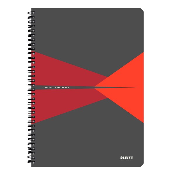 LEITZ Collegeblock Office 46470025 DIN A4 Karton kar. rot Image