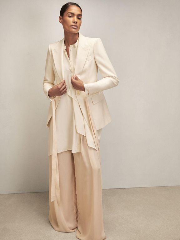 Royal Ballet Tuxedo Blazer - Natural - Reiss Jackets