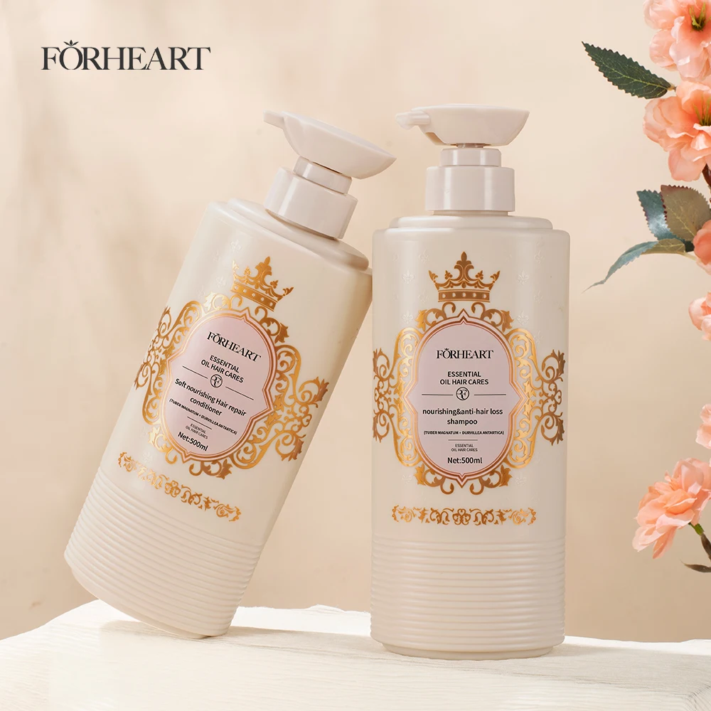 Set di Prodotti per la Cura dei Capelli Senza Solfati Etichetta Privata OEM ODM Shampoo e Balsamo Biologici Naturali Vegani per la Crescita dei Capelli per Adulti