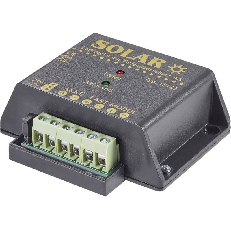 Ivt - Pwm Seriell 12/24 Regolatore Di Carica Serie 12 V, 24 V 4 A