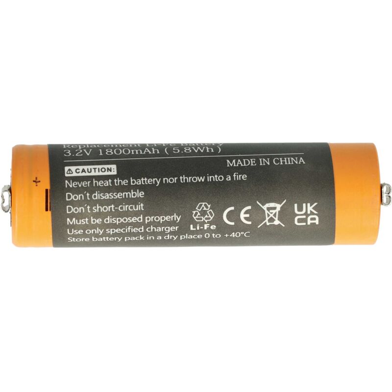 Vhbw Batteria Compatibile Con Moser Wahl Ermila 1884, 1885 Tagliacapelli (1800mah, 3,2v, Li-ion)