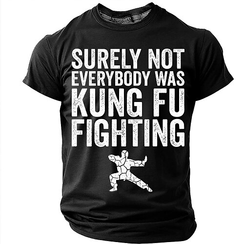 T-Shirt mit lustigem, sarkastischem Kampfsport-Humor und Grafikprint, Rundhalsausschnitt, Kurzarm, Kampfsportgeschenk für Männer, schwarze Designerkleidung Image