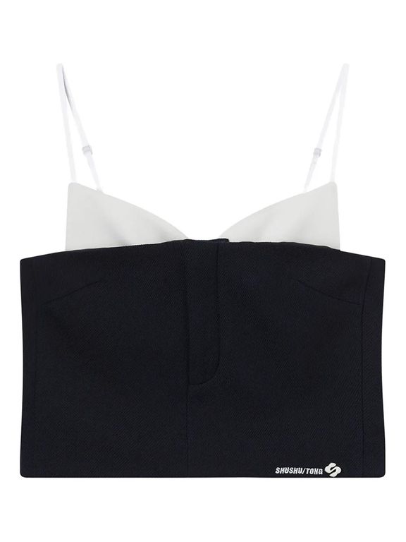 Layered Top - Black - ShuShu/Tong Tops