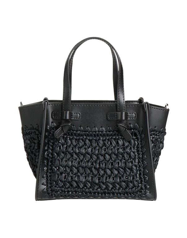 Marcella Club -- Handbag Cow Leather, Viscose - Black - Gianni Chiarini Totes
