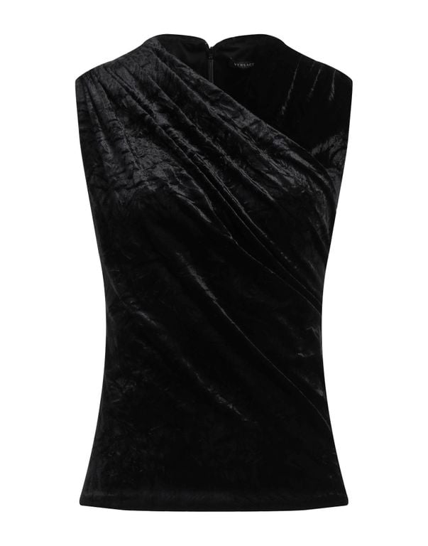 Top - Black - Versace Tops