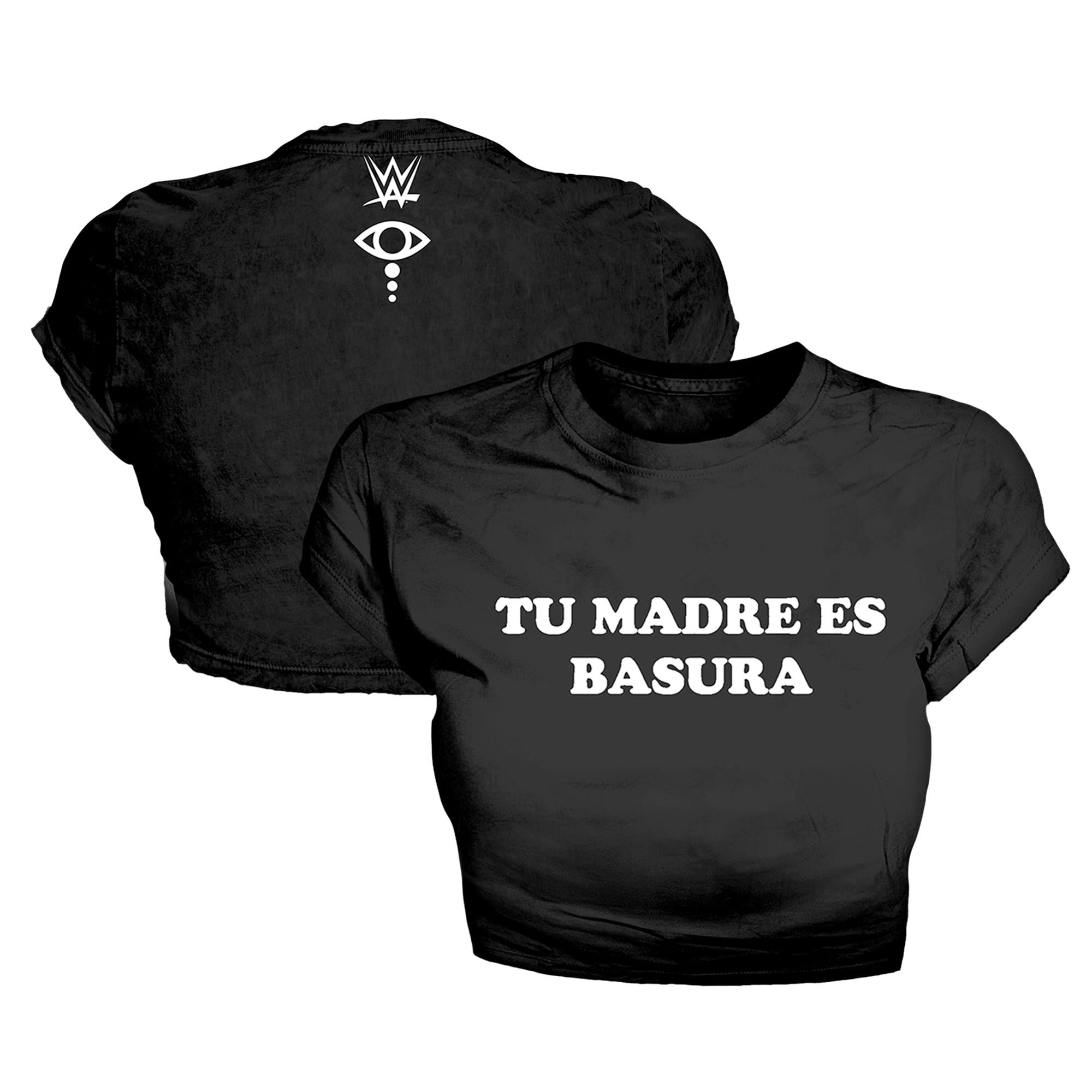 Schwarzes Liv Morgan Tu Madre Es Basura T-Shirt für Damen