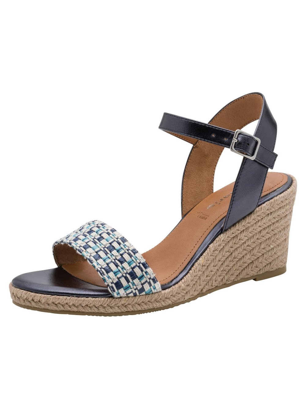 Tamaris Sandalette Damen blau, 37 Image