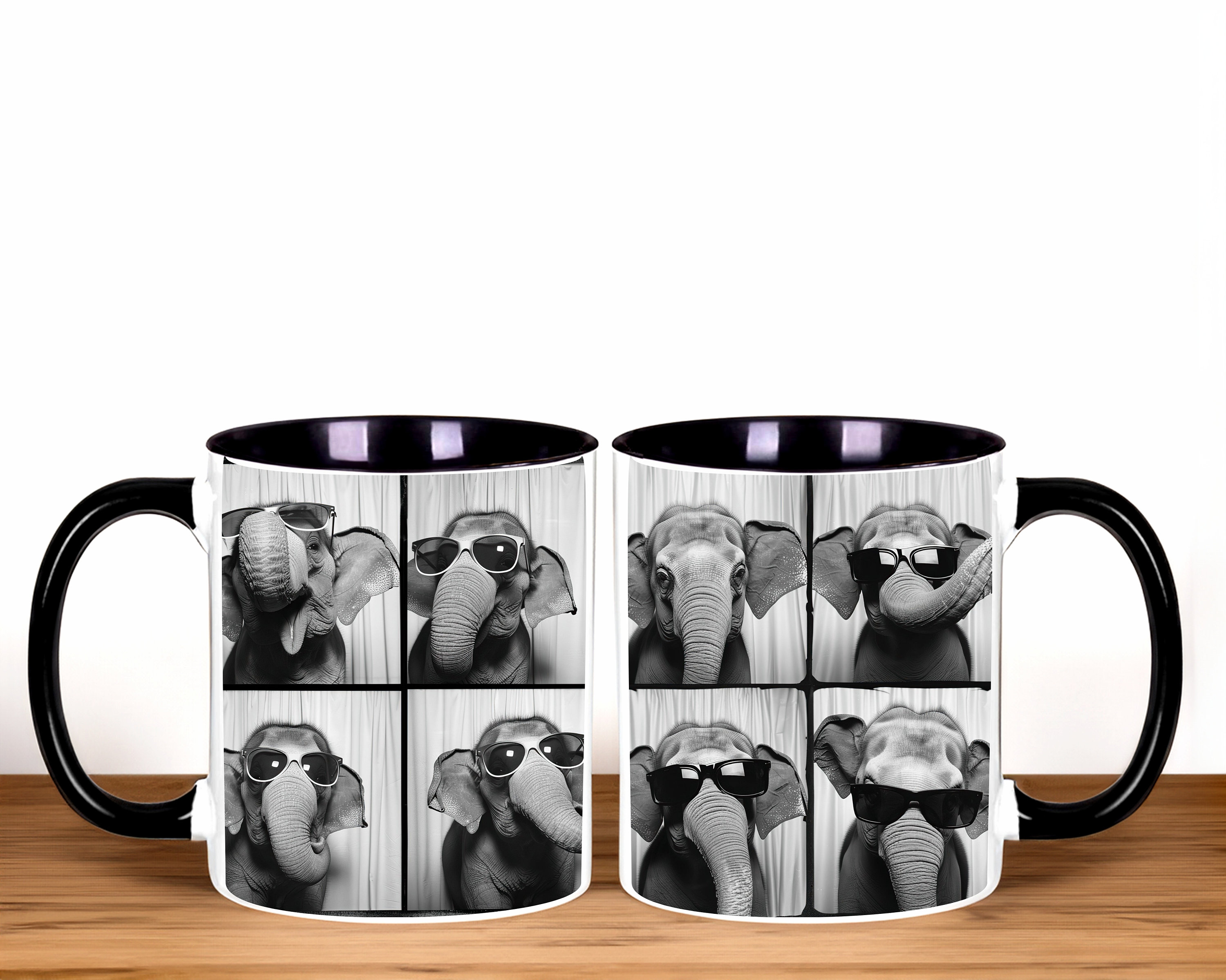 Tazza da caffè a forma di elefante, tazza a forma di elefante, regali a forma di elefante, regalo per gli amanti degli elefanti, regali a forma di ele