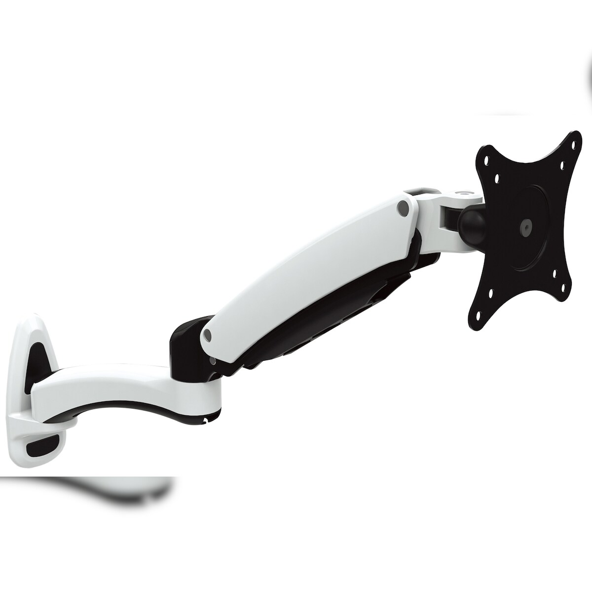 JENIMAGE FD130WM-Wandhalterung - 1 Monitor Neigen -90 bis +85 Grad Drehen 180 Grad Schwenken 360 Grad fuer 15 bis 27 Zoll Image