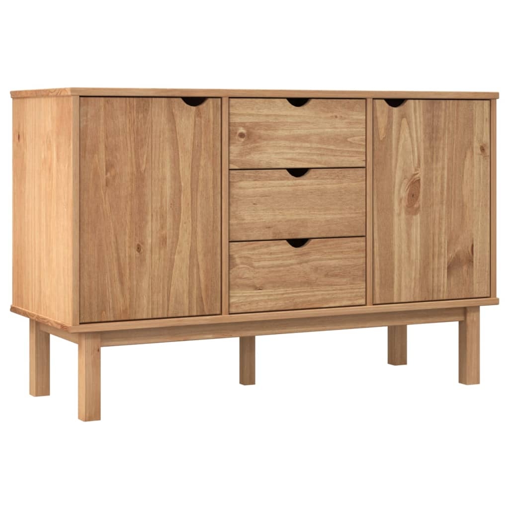 Helloshop26 - Buffet Sideboard Kommode Kleiderschrank Aufbewahrungsmöbel Organizer für Küche Wohnzimmer Lounge 113,5 x 43 x 73 cm 02_0036182 Image