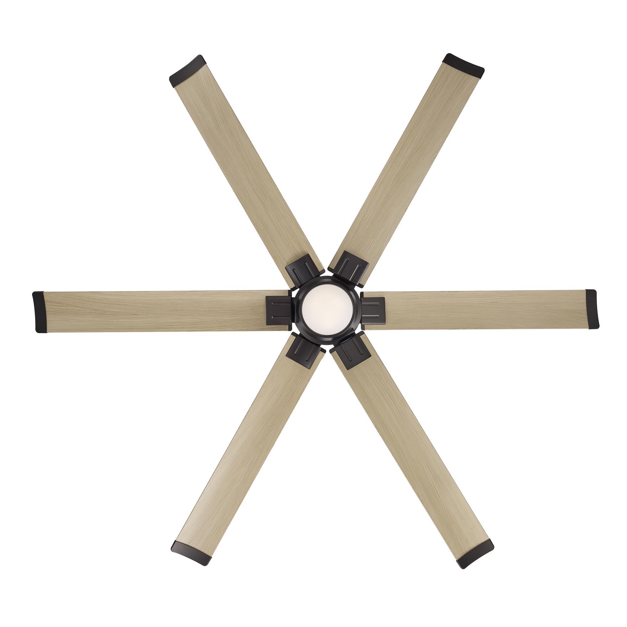 Minka Aire Soarin 72 Inch Ceiling Fan with Light Kit - F893L-DB/WTO