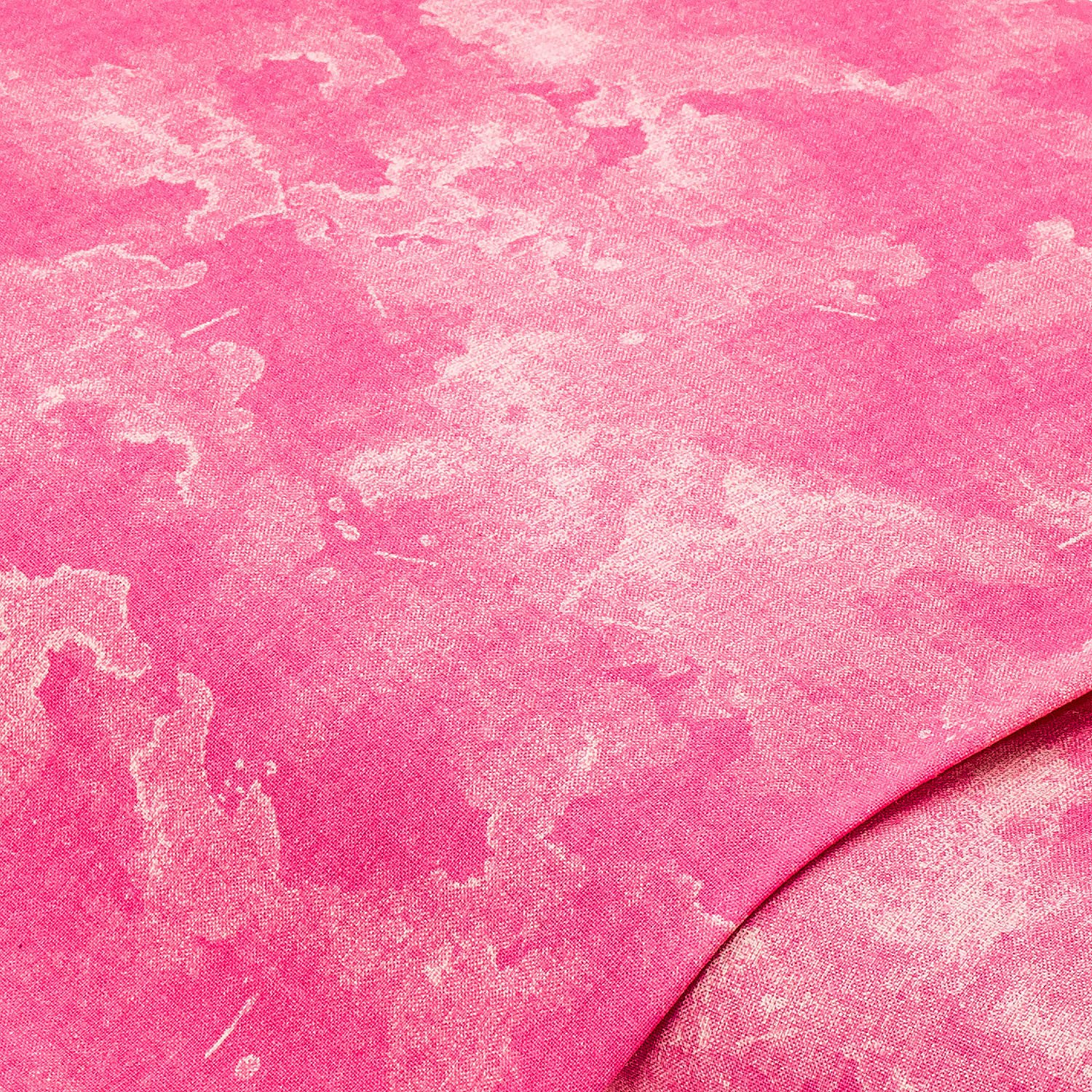 Baumwollstoff Batik Mona, rosa/creme