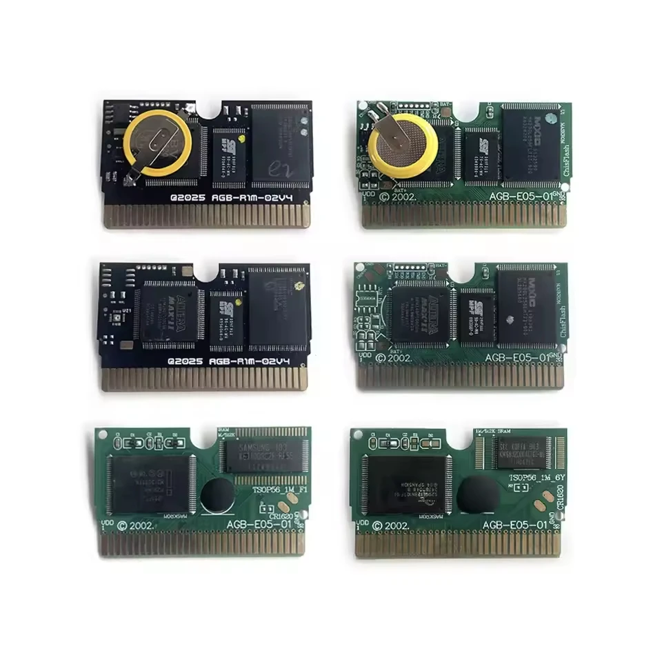 Angepasste Spielkarte mit Doppel-IC-Speicher und Echtzeituhr-Flash-Cart für GBA Image