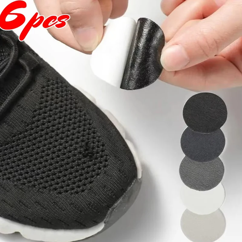 6 Pezzi di Toppe per Riparazione Scarpe Sportive, Toppe Anti-Usura, Toppe per Riparazione Solette, Toppe Autoadesive per Interni di Scarpe con Tacco Alto