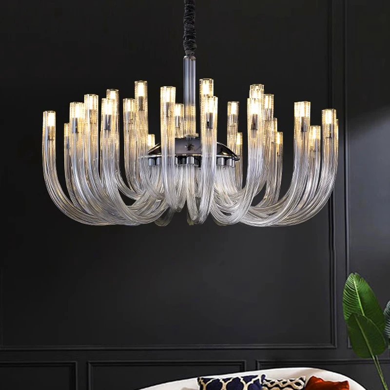 Moderne Ringe Esszimmer Lampa ras Decora cion Hogar moderne intelligente Pendel leuchten Lampe Dekoration Salon Kronleuchter für Esszimmer