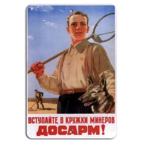 Schließen Sie sich dem Miner Circle an: Das DOSARM-Abenteuer erwartet Sie! - Aluminium-Zinn-Schild Image